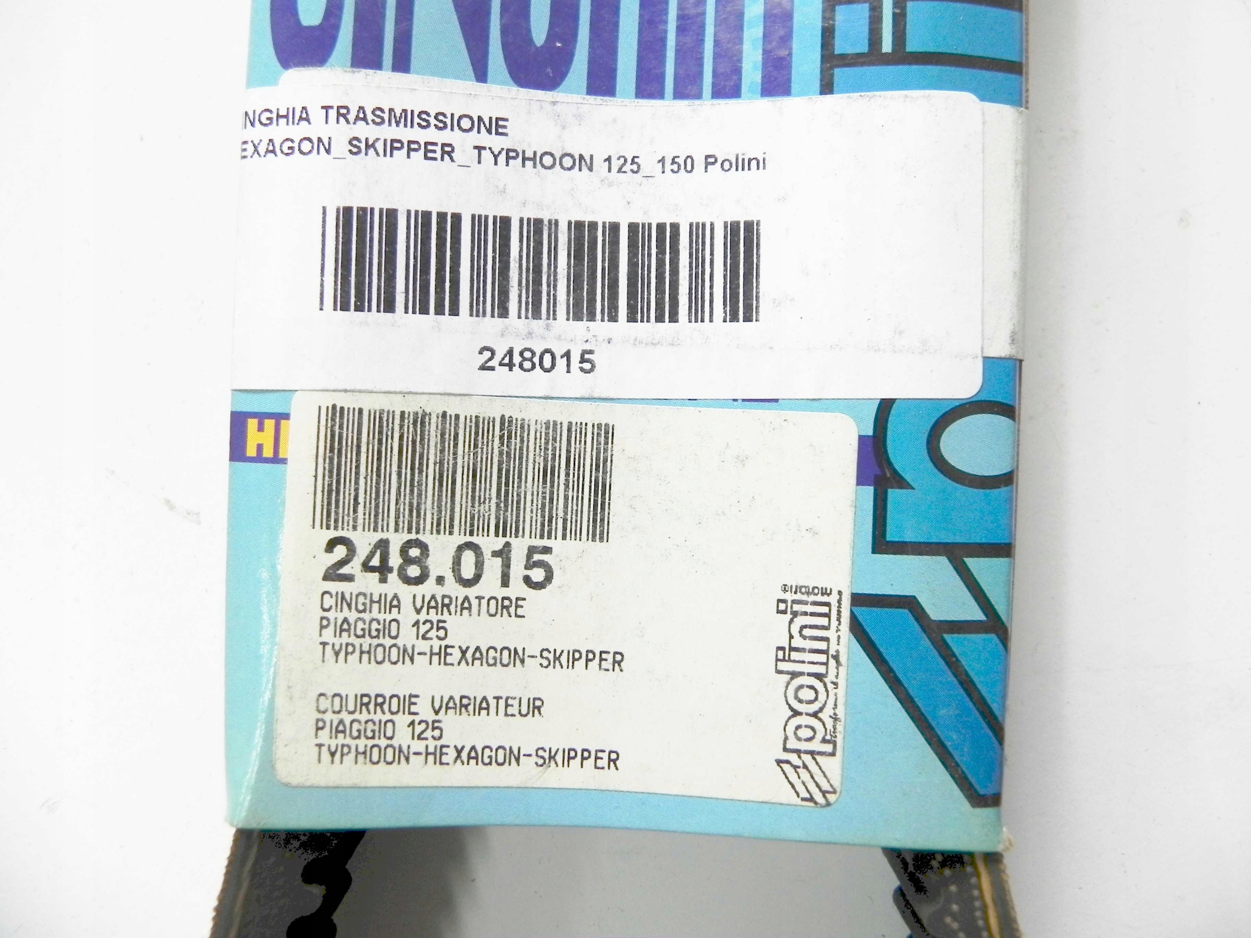 Pasek napedowy Polini Skipper Hexagon Typhoon 125 Part number 248015