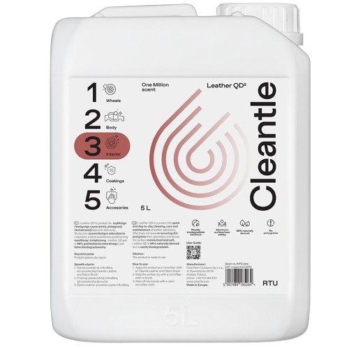 Cleantle Leather Qd Čistenie a údržba čalúnenia 5L
