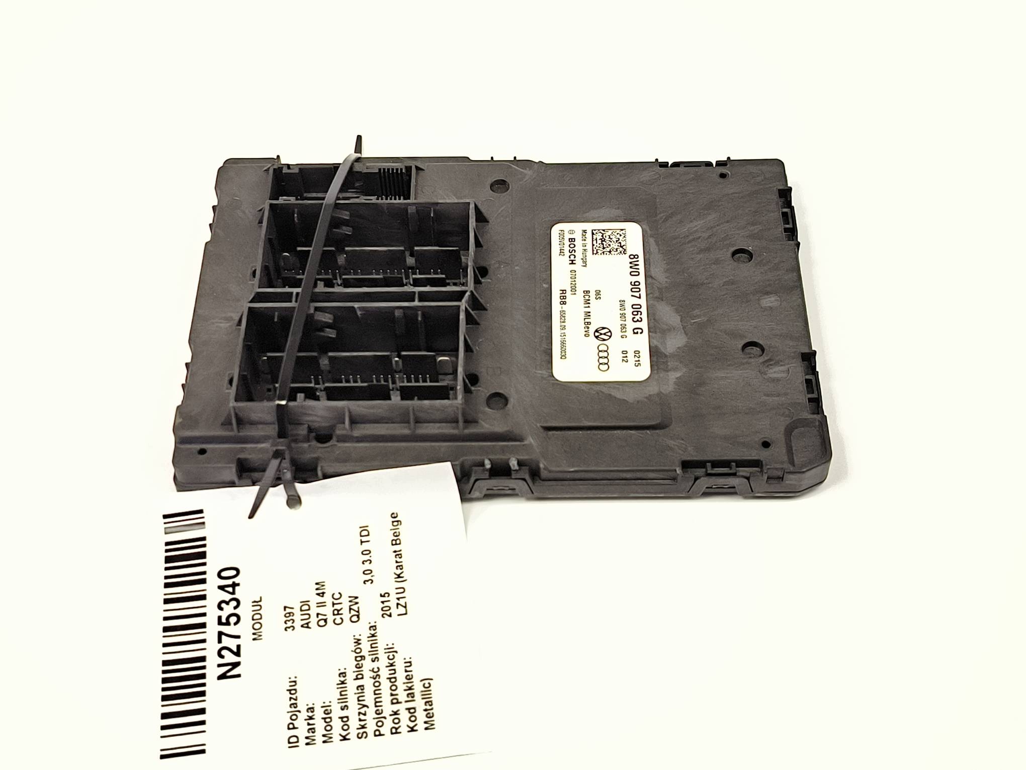 modul 8W0907063G BCM AUDI Q7 II 4M