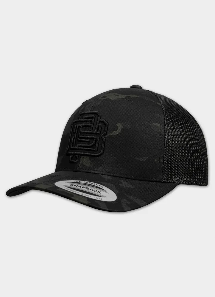 Czapka z daszkiem Pitbull Snapback Trucker Harding siatka w tylnej części