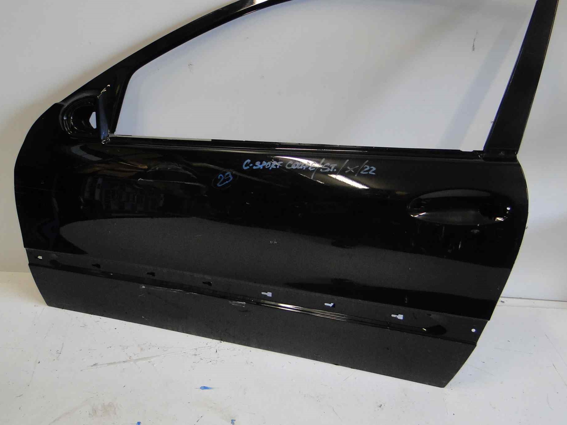 MERC CLC 203 DRZWI LEWE PRZEDNIE PRZÓD W203 Kolor czarny