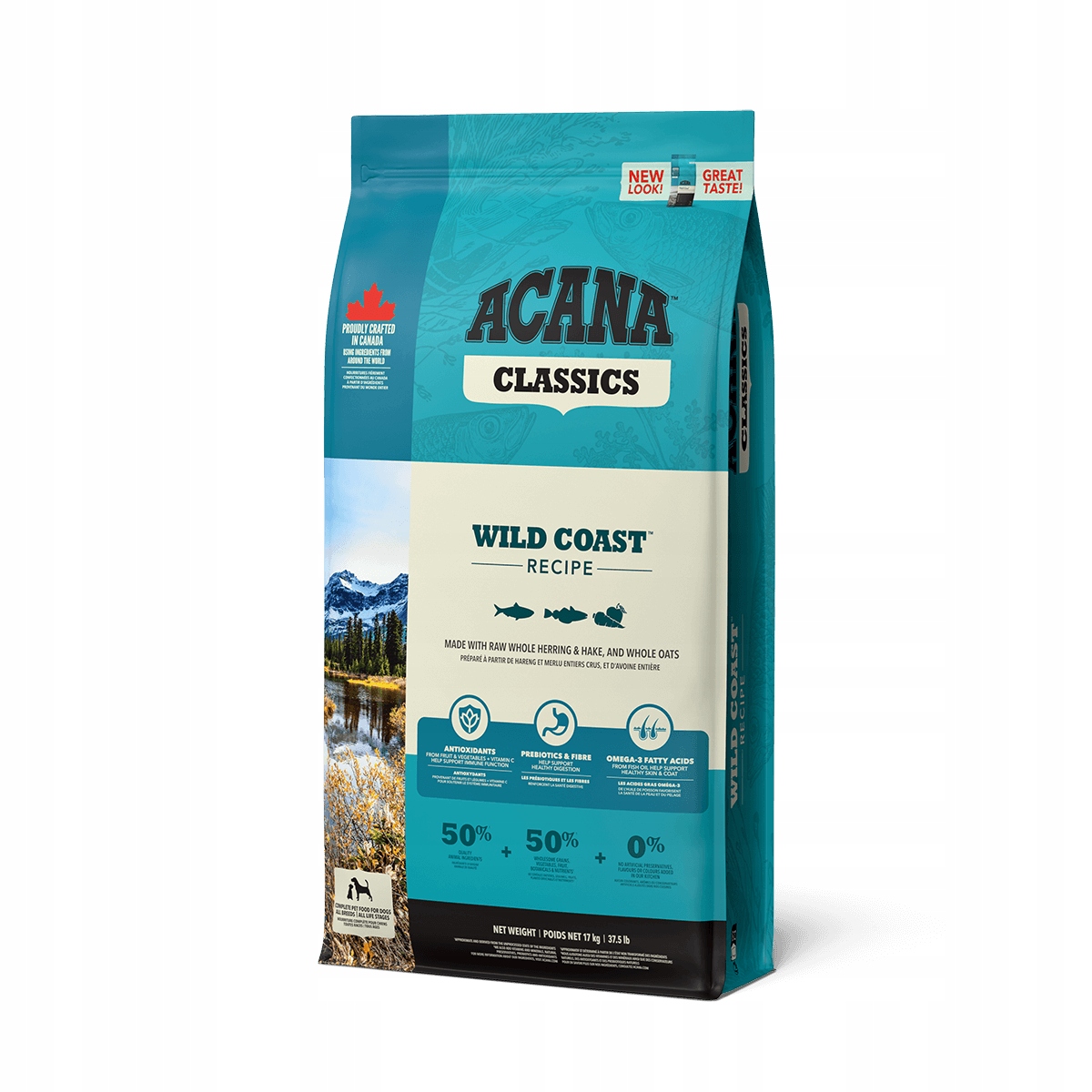Levně Suché krmivo pro psy Acana Classics Wild Coast 14,5 kg