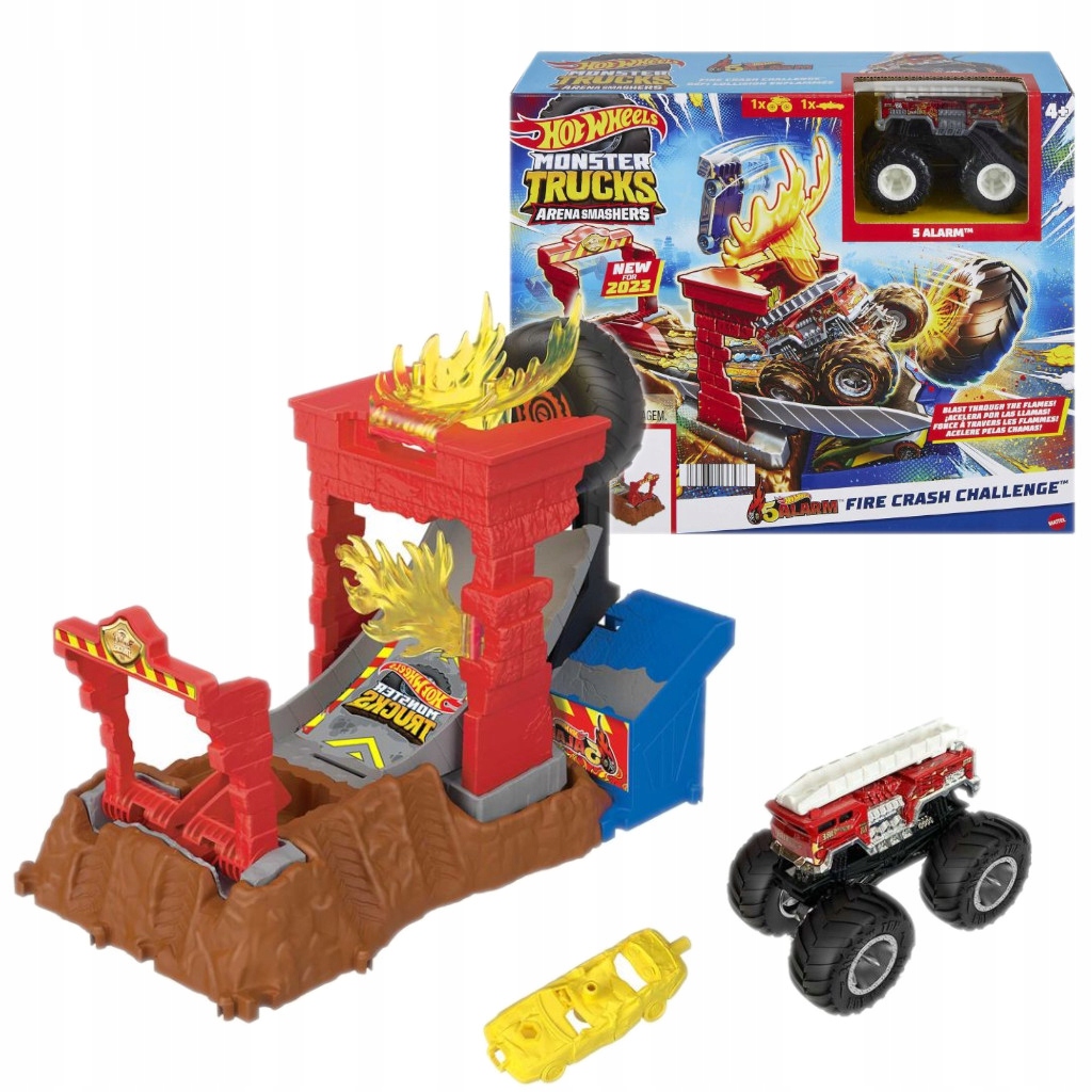 

Mattel Hw Mt 5 Alarm Smasher HNB87 HNB90