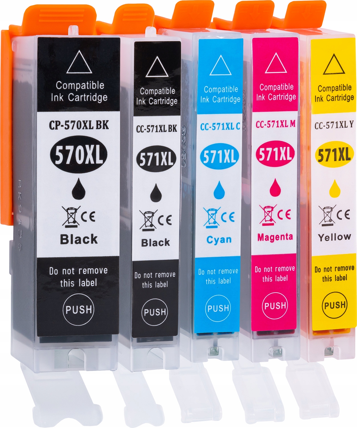 

5x Tusz do Canon Pixma MG5750 MG6850 MG7750 XL