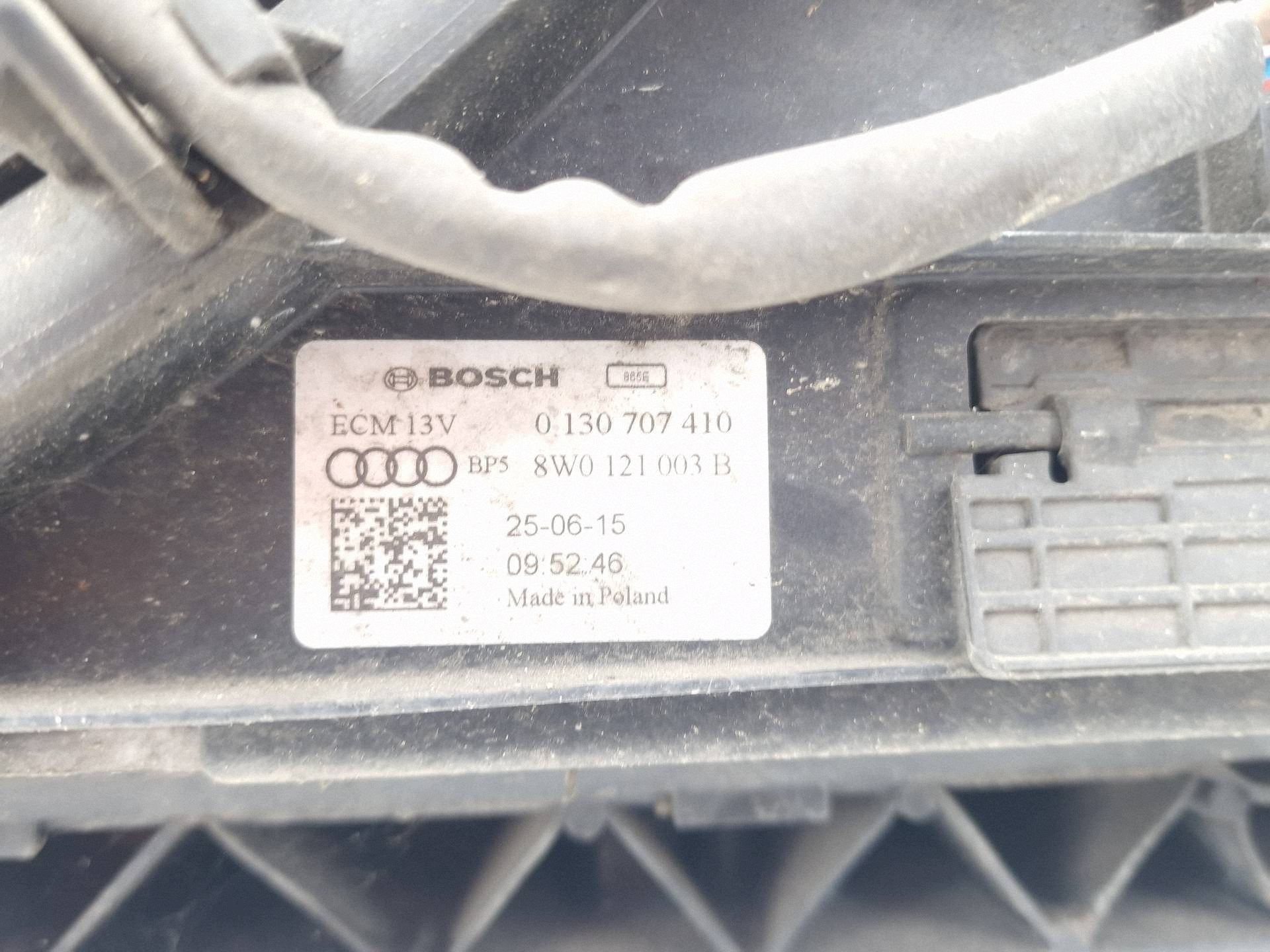 support panel for radiators pillar iron AUDI Q7 4M 15 R 3.0 TDI