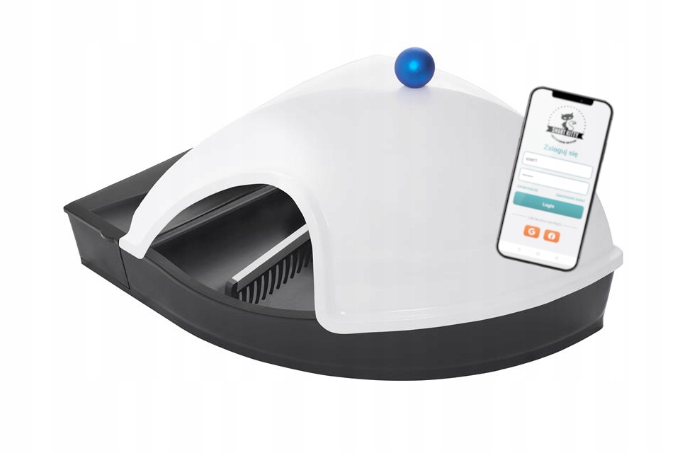 Levně Inteligentní automatická samočistící toaleta pro kočky Smart Kitty