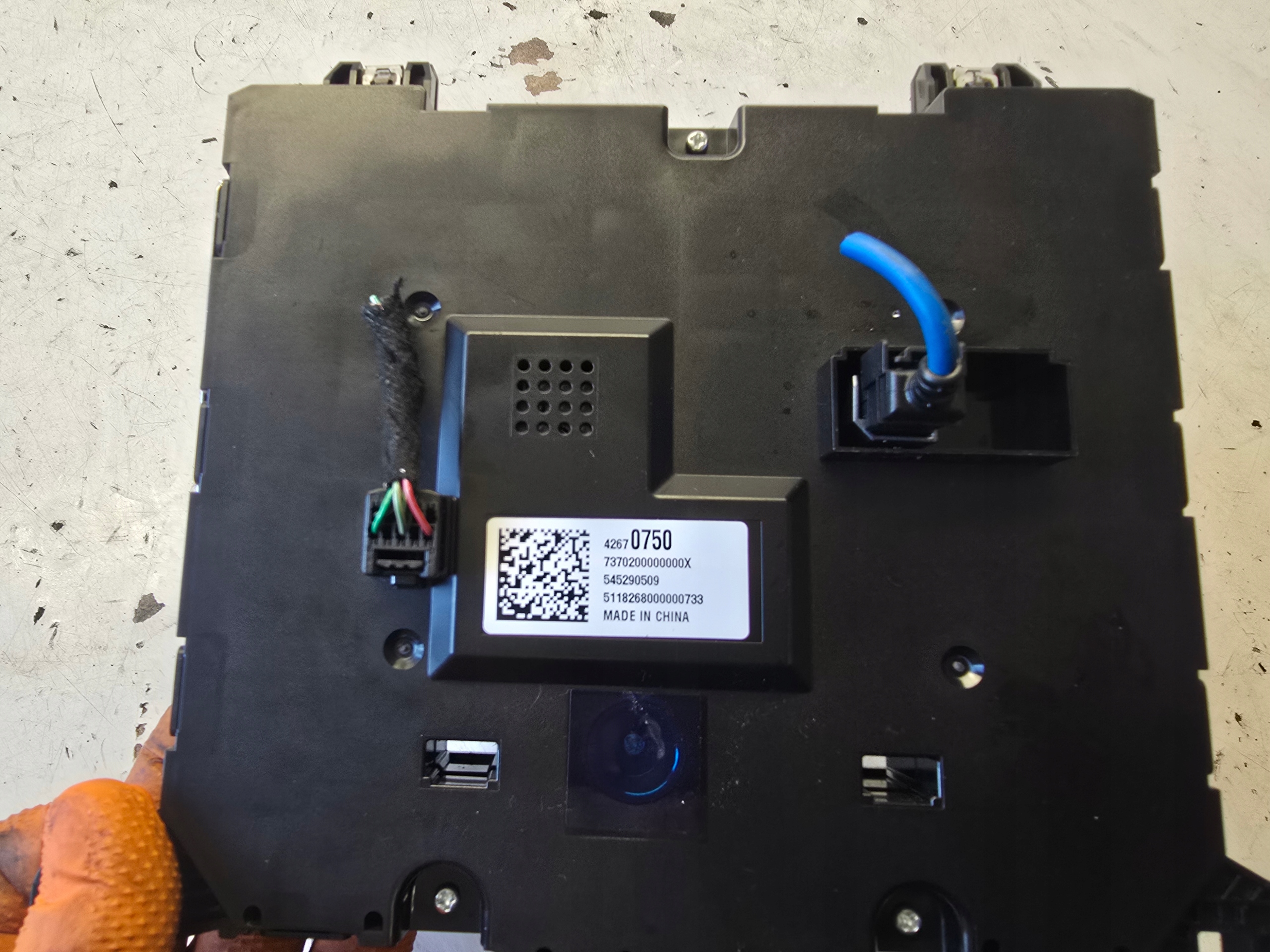 OPEL MOKKA X EKRAN display RADIA navigation devices 42670750