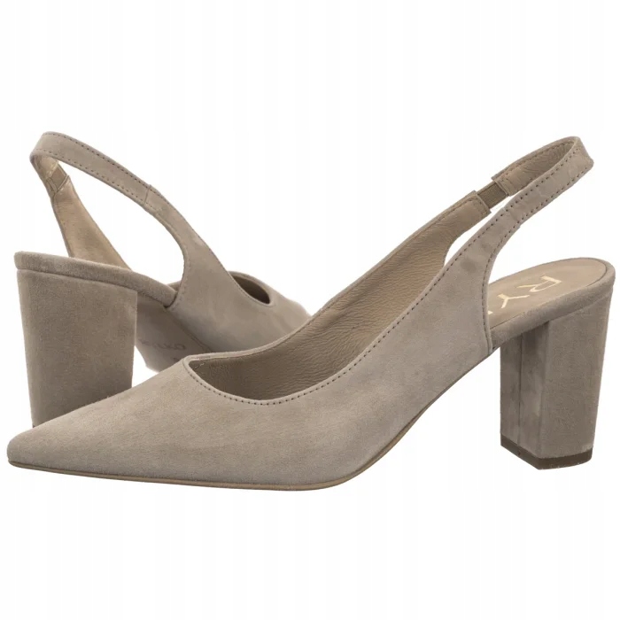Boty Semišové Dámské Ryłko Béžové 7YES9_T6 _9TE