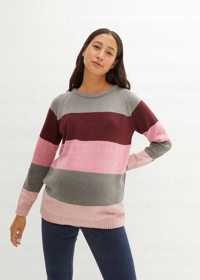 44 SWETER CIĄŻOWY Kolor wielokolorowy