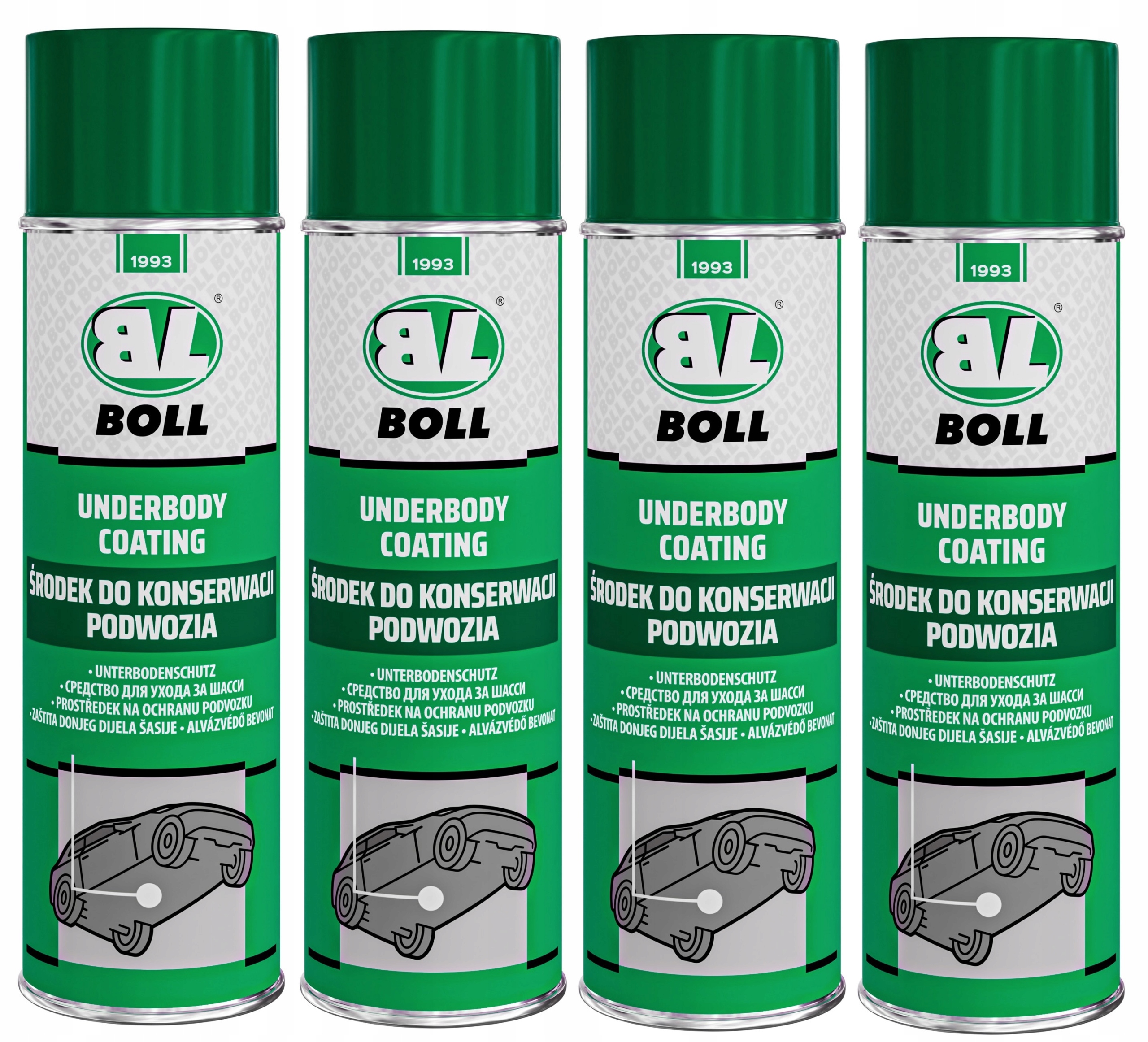 Boll Środek do konserwacji podwozia 4x500 ml
