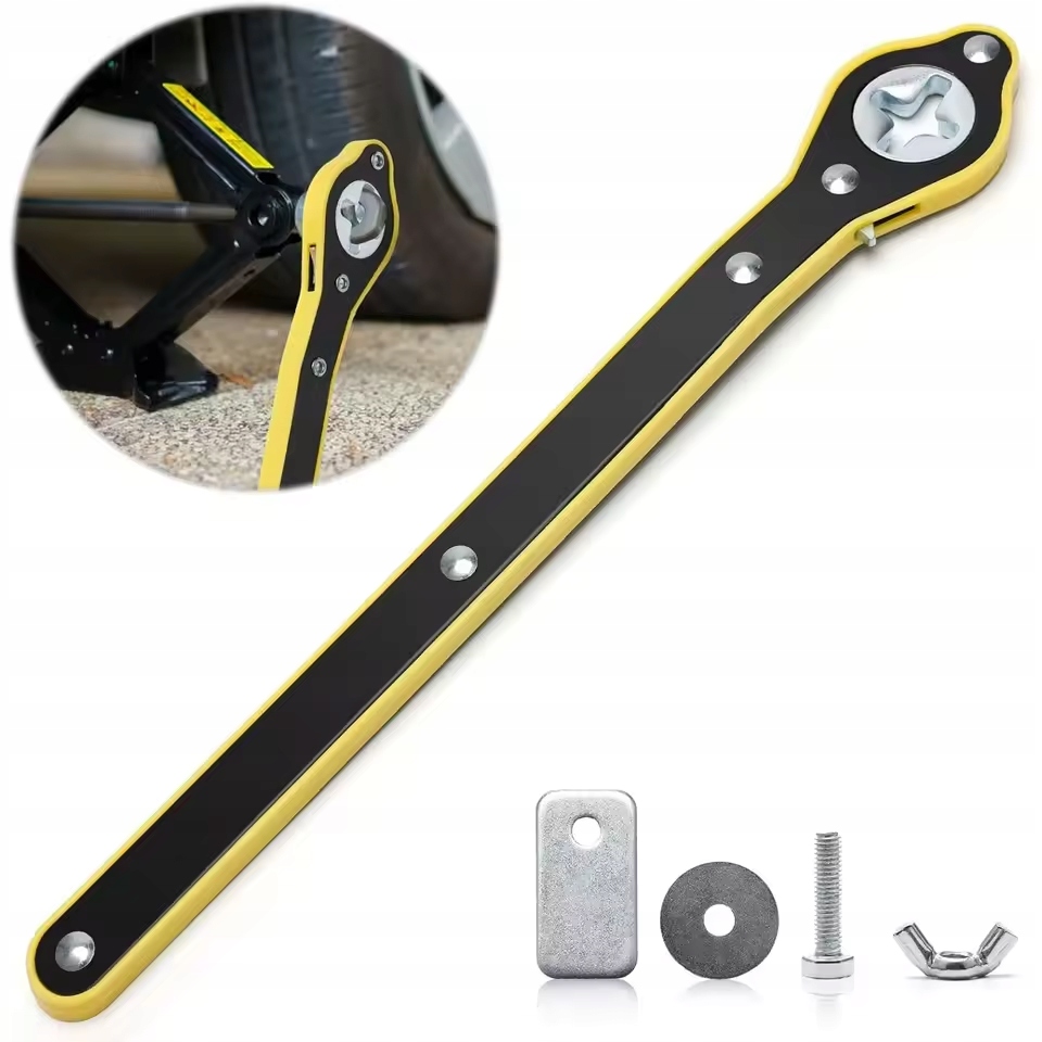 Klucz Z Grzechotką Mechanika Podnośników SAMOCHODOWYCH+Adapter