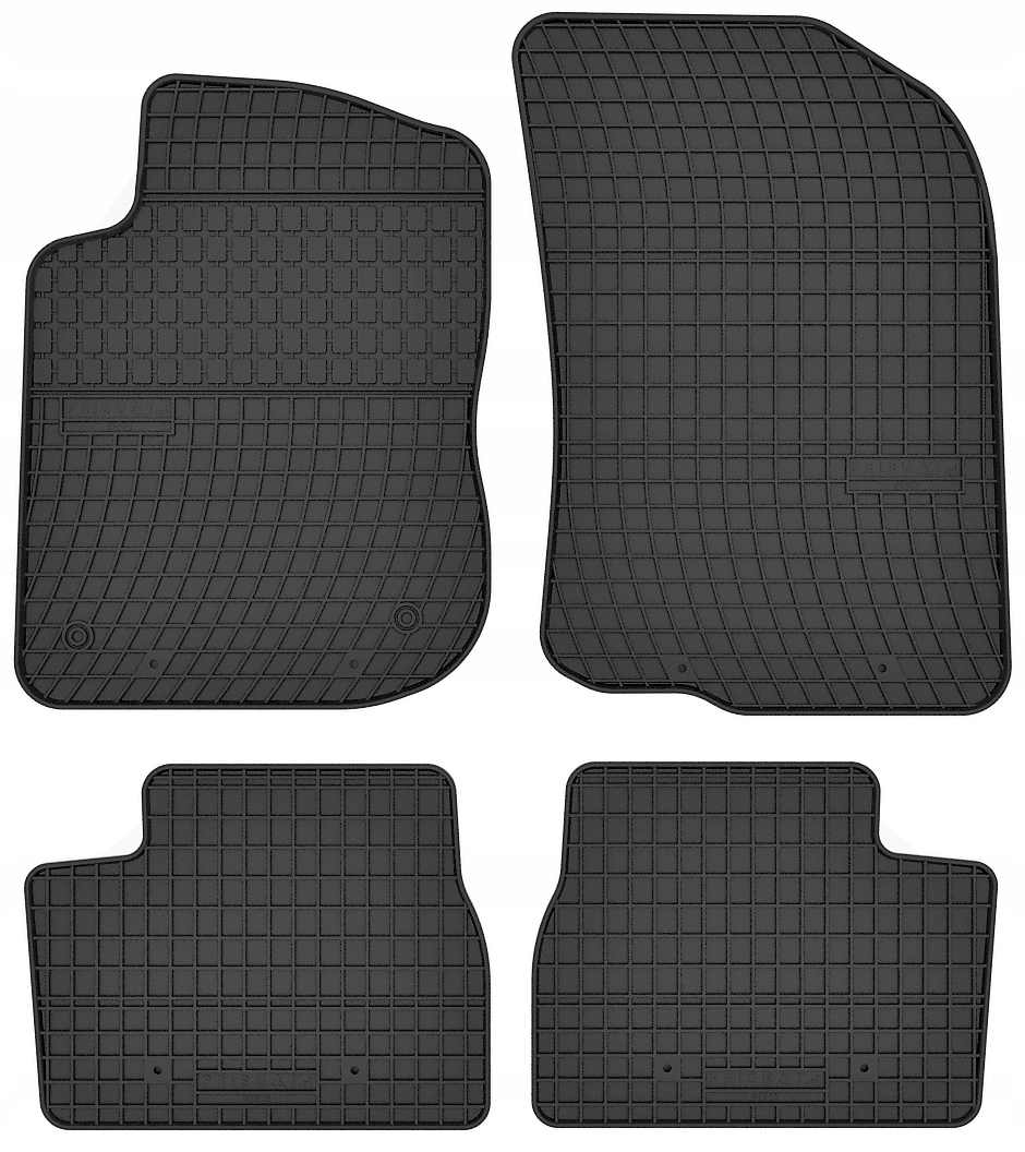 Dywaniki gumowe polskie dedykowane do Peugeot 208 I 12-19 2008 I 13-19