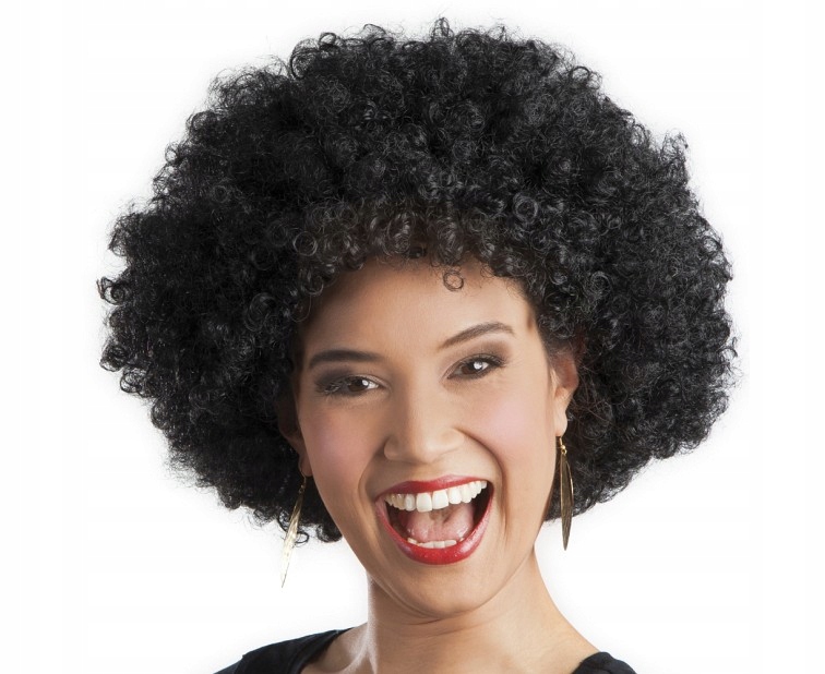 Peruka Afro Czarna Impreza Party Przebranie Marka Boland