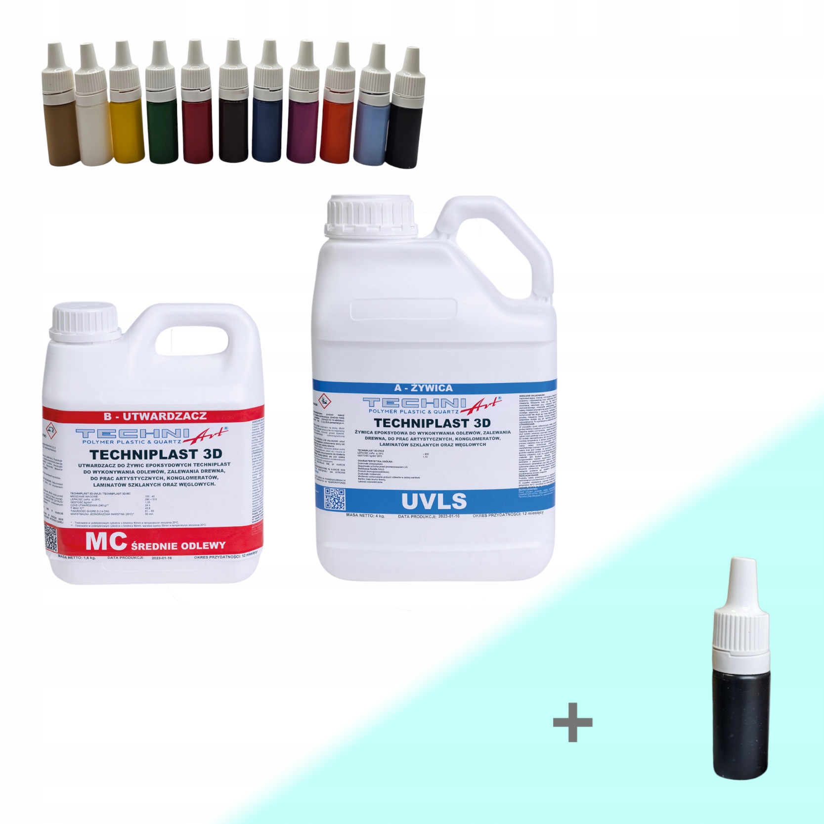 Epoxidová pryskyřice Techniart 5,6 kg Odeslání