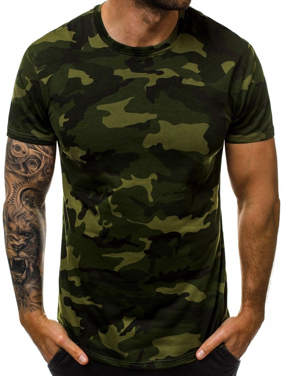 

T-shirt Męski Koszulka Bawłniana