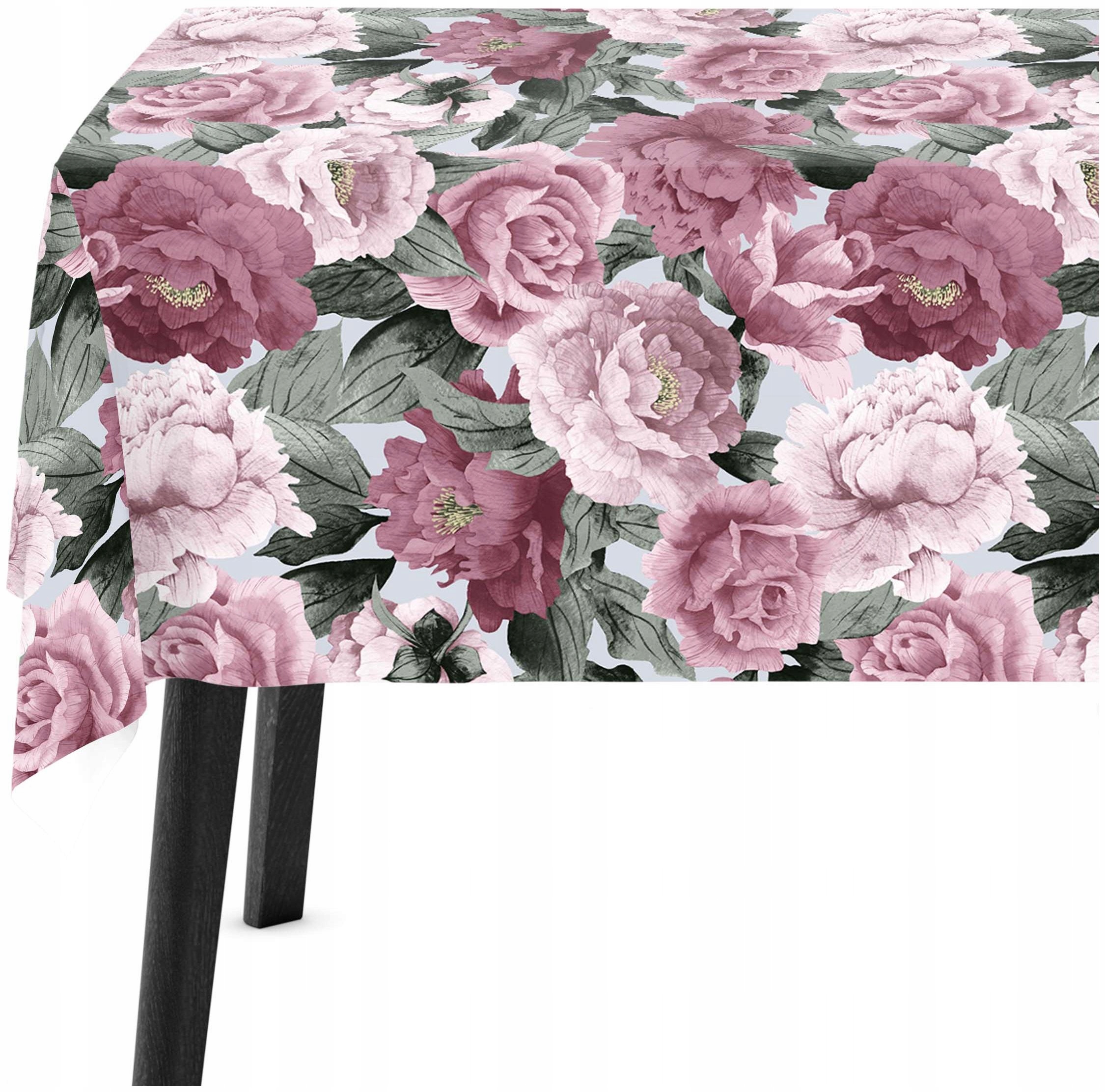 Dekorativní ubrus na stůl 140x260 Květiny Růže 8272