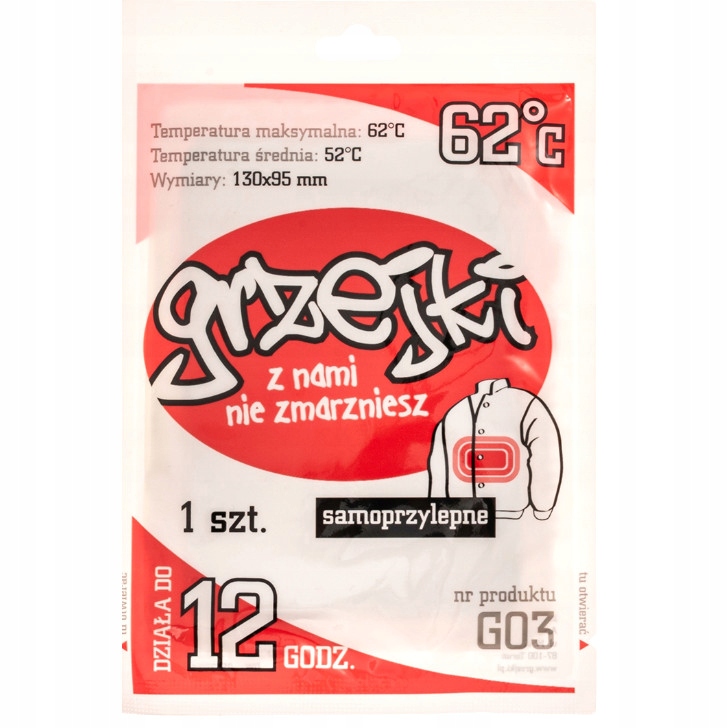 

Grzejki Ogrzewacze do ciała 1 sztuka Body Warmer