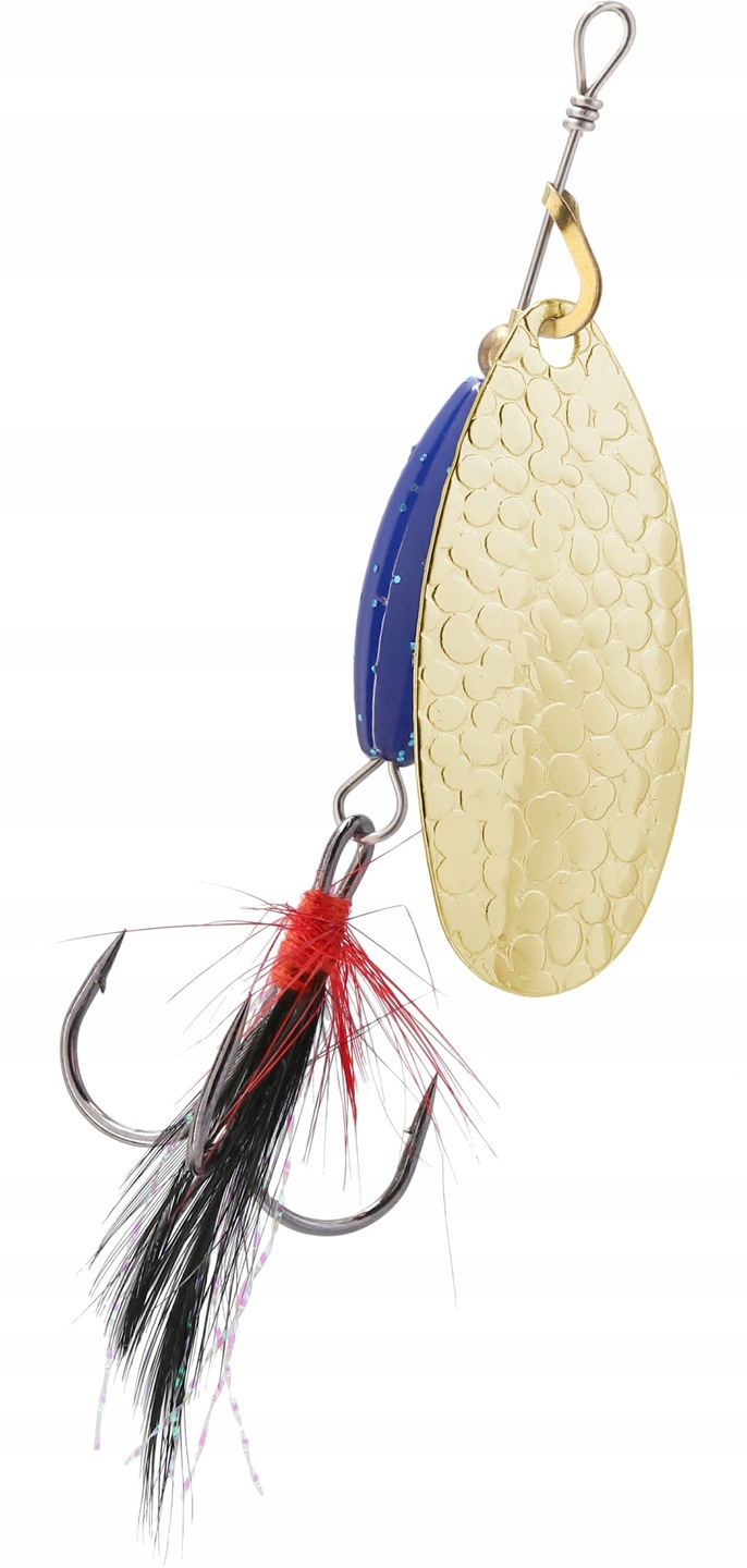 Błystka Obrotowa M-grub nr 4 Złota Mikado Blue Knight