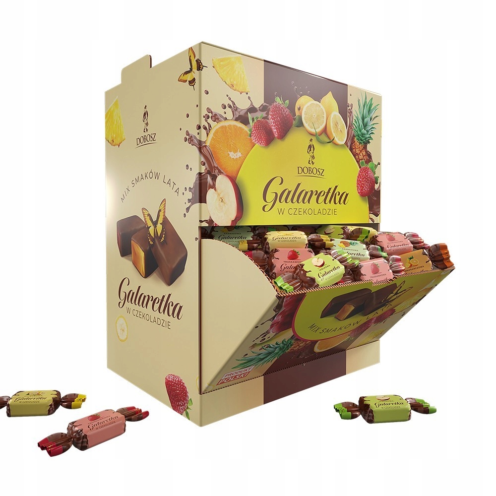 Dobosz Cukierki Galaretka W Czekoladzie 3KG