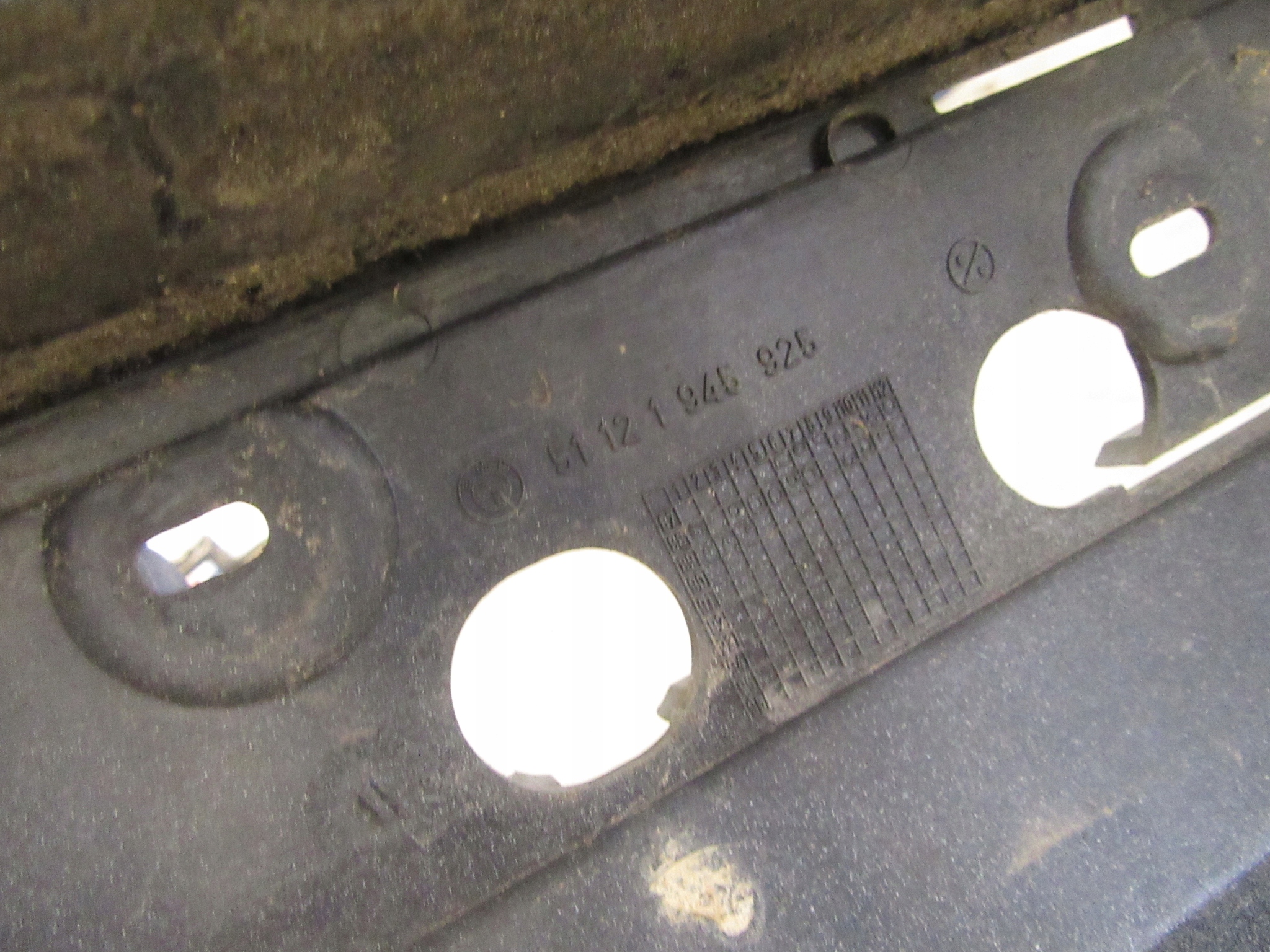bumper rear part rear BMW e30