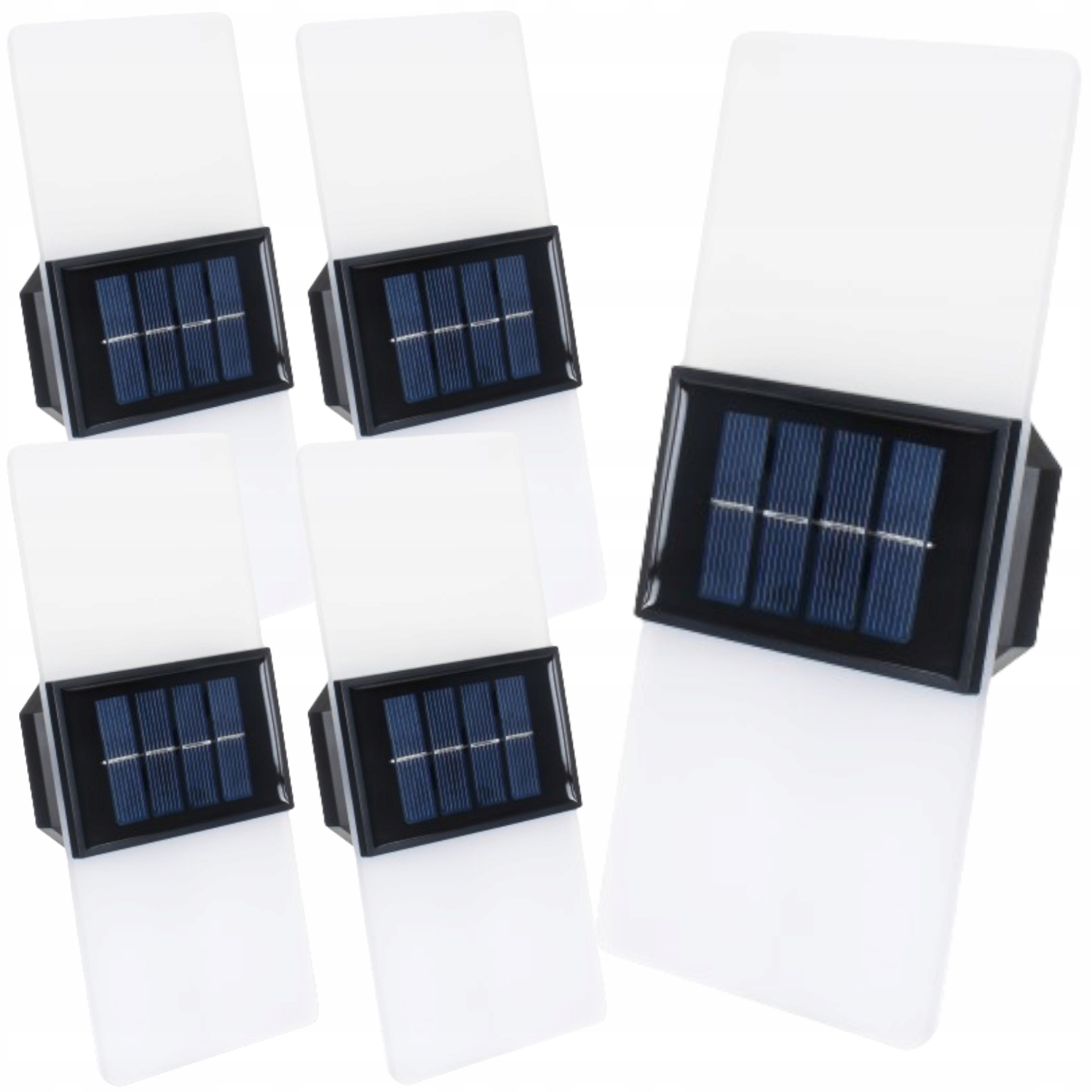 5 x Nástěnné svítidlo Solární dekorativní Led osvětlení domečku Altánky Terasa