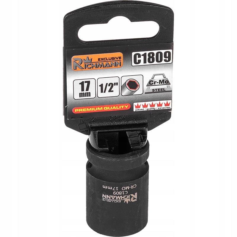 

Nasadka Udarowa 1/2" 17mm C8209 Richmann
