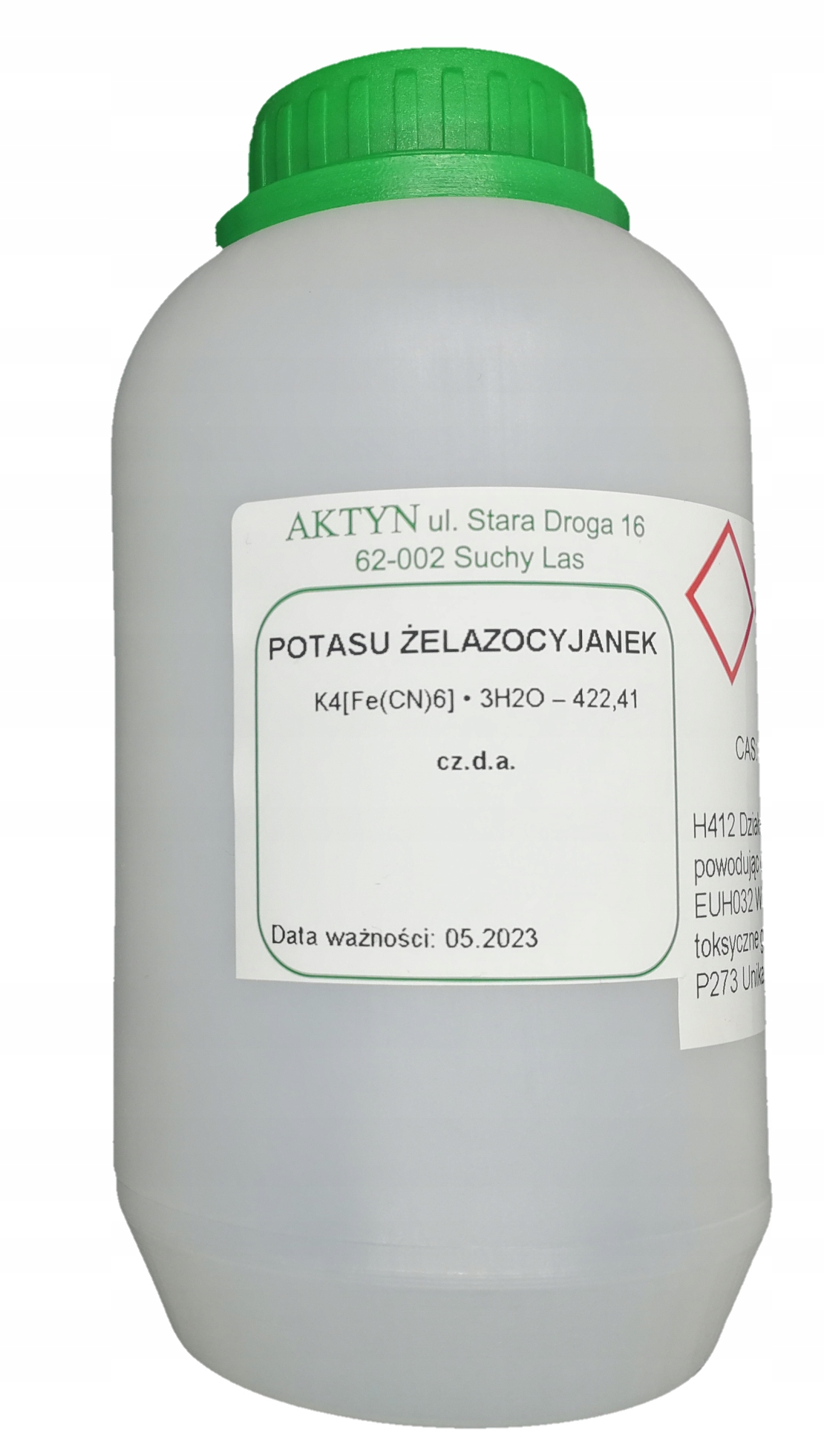 

Żelazocyjanek Potasu cz.d.a 100g