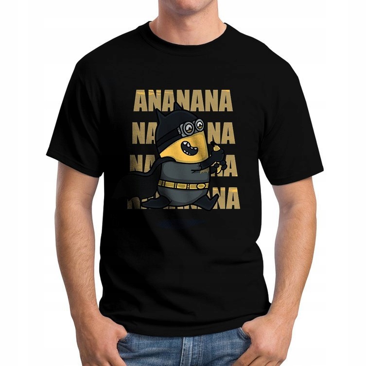 

Koszulka T-Shirt Banana Minionki Batman S