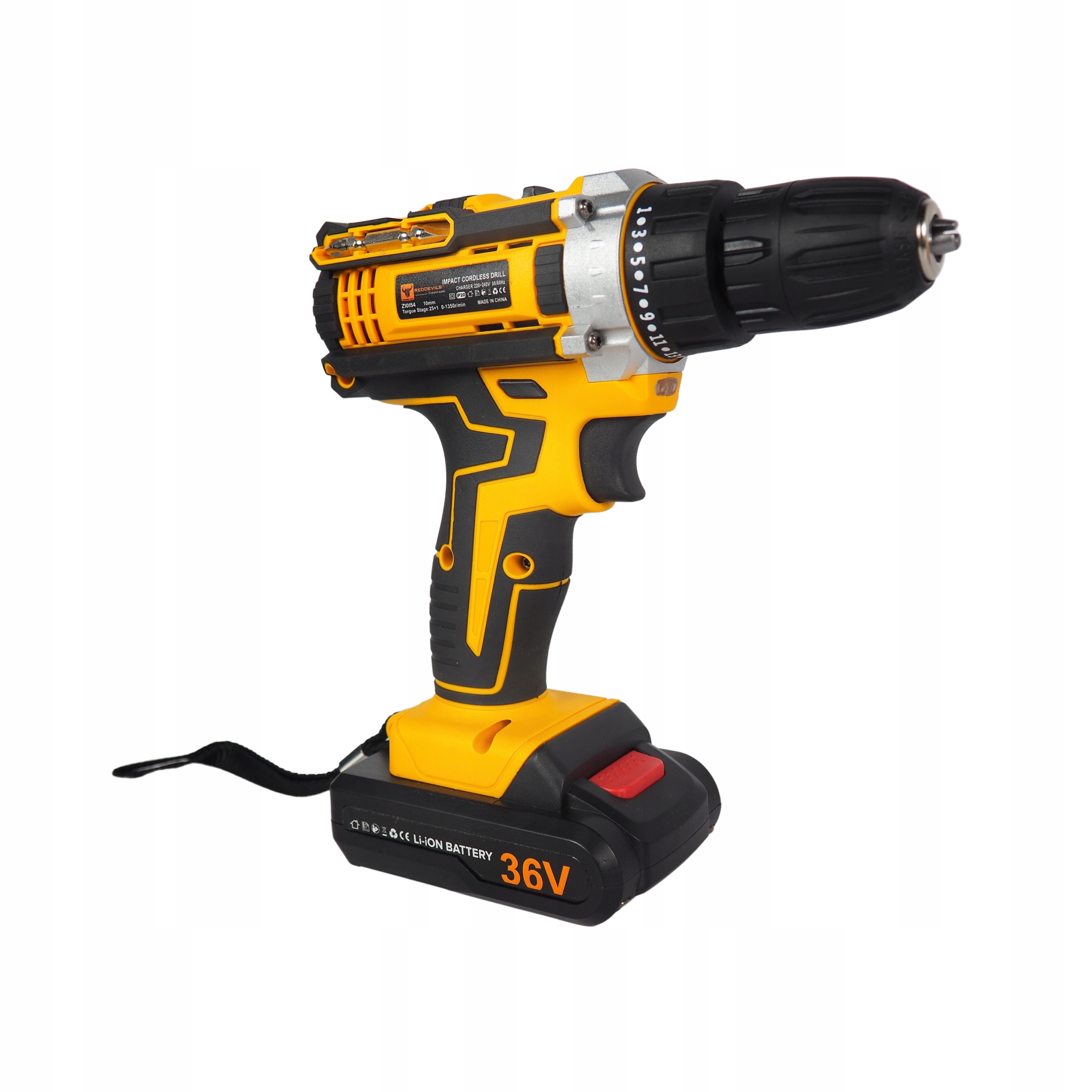 WIERTARKO WKRĘTARKA AKUMULATOROWA 2X BATERIA 2xBIT