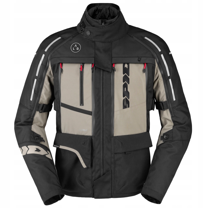Motocyklová Bunda Spidi 4 Season V3 Textilná S Membránou A Páperovým Vzorom XL