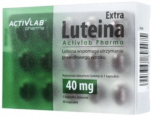 Activlab Pharma Luteina Extra 40 mg 30 kapsułek