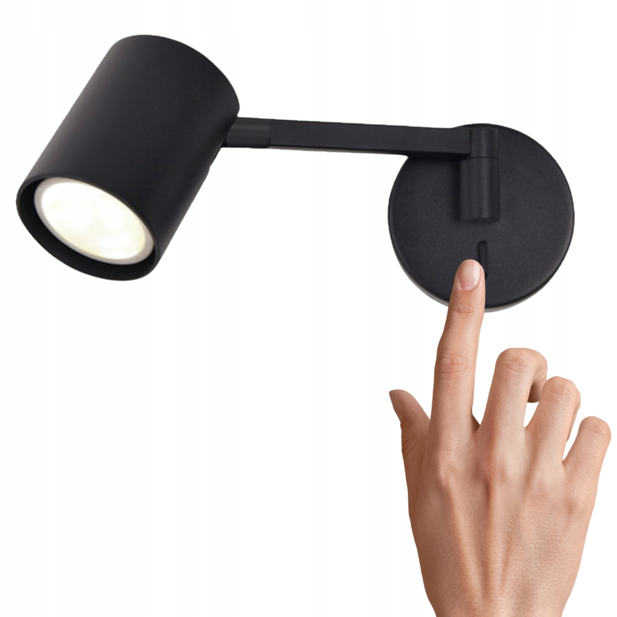Pohyblivé nástěnné svítidlo na čtení s výložníkem 1xGU10 10W Snow Light Prestige