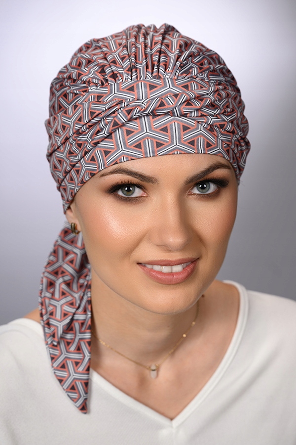 Turban AMY SOFT M/76 Czapka Chusta Turbany Lidia