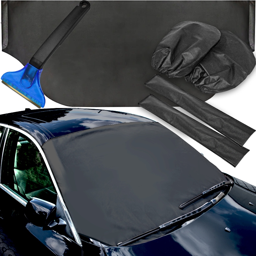 MATA NA SZYBĘ ANTYSZRONOWA OSŁONA LUSTERKA WYCIERACZKI SKROBACZKA MOSIĘŻNA