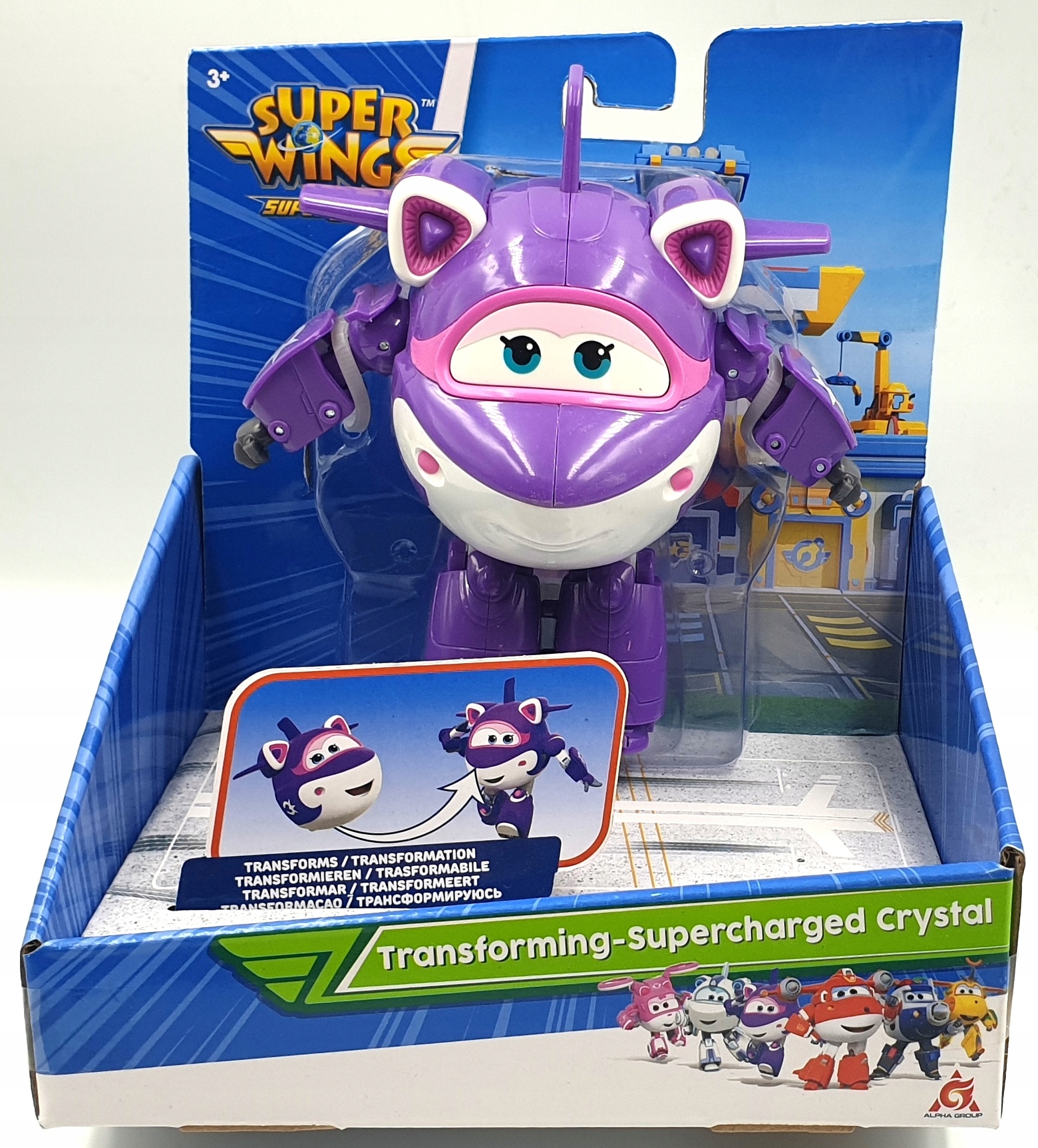 

Wings Samolot Robot Transformujący Crystal