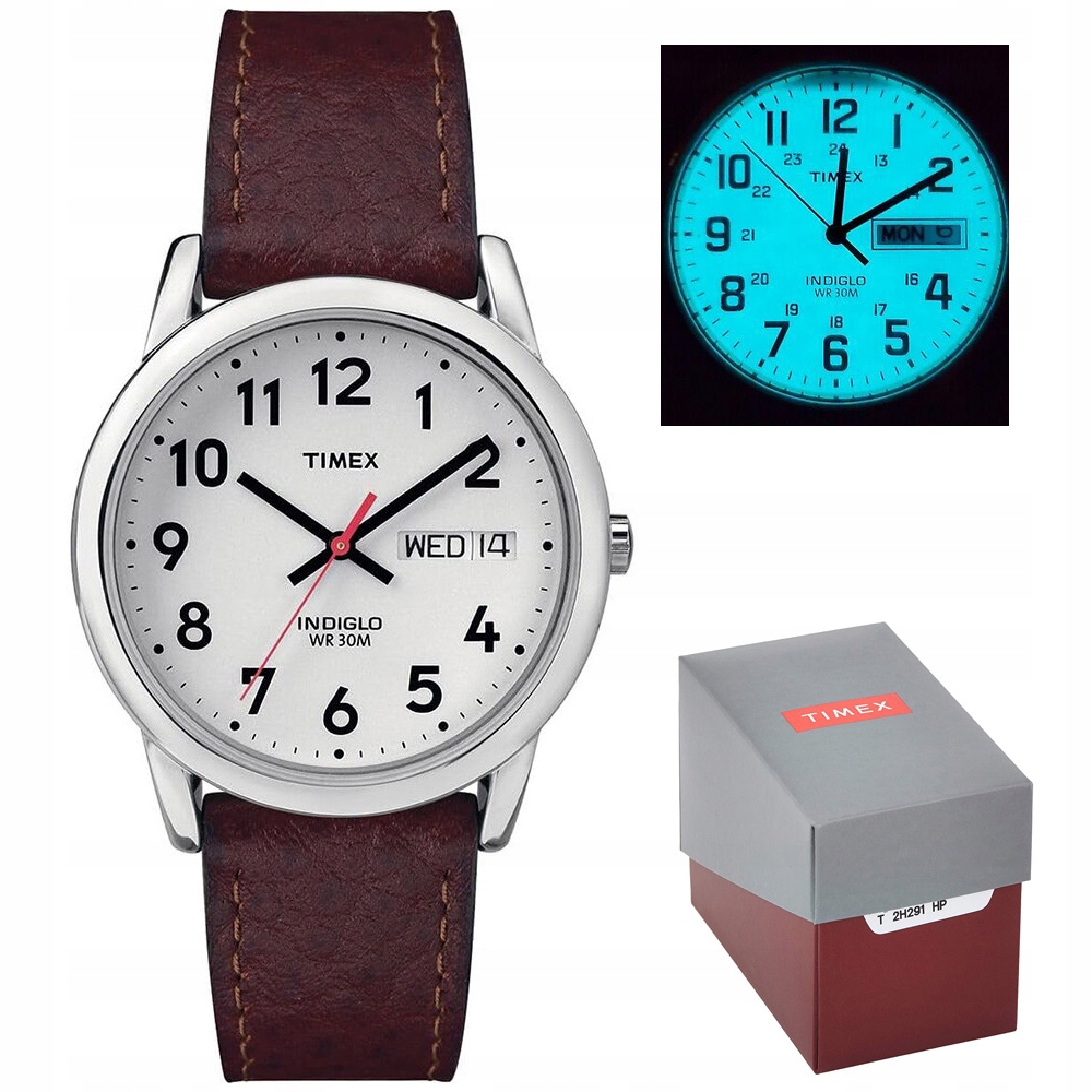Unisex Hodinky Timex Easy Reader T20041 Box Gravírování