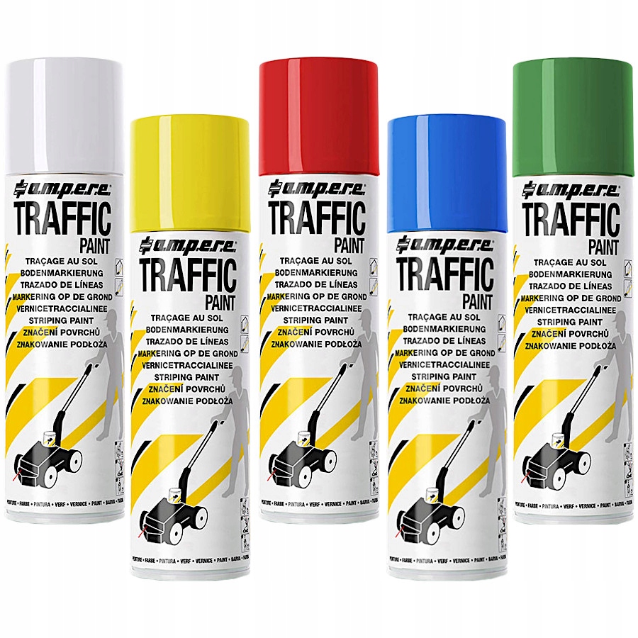 

Ampere Traffic Paint Farba Geodezyjna 500ml 1szt.