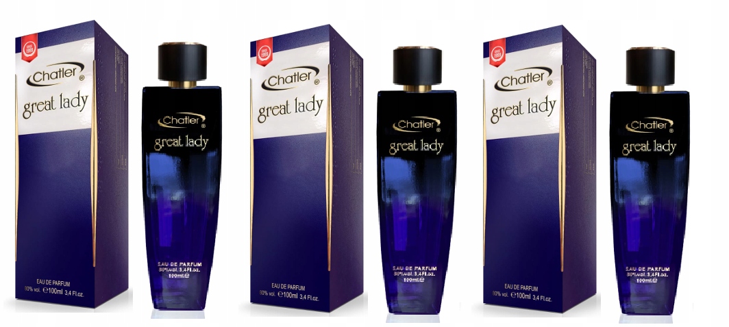 Chatler Great Lady 3x100 ml parfémovaná voda