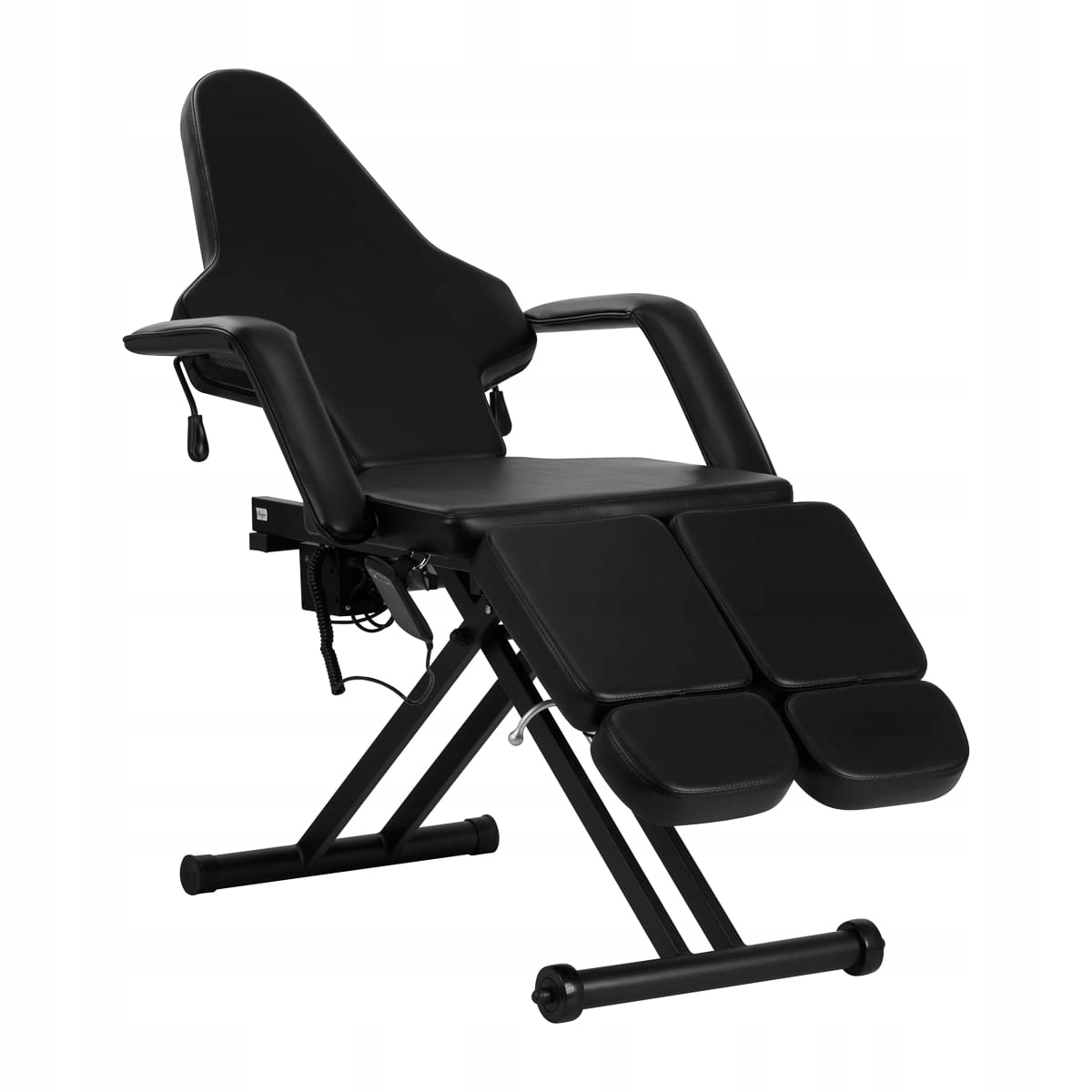 Kosmetické křeslo Activeshop Elektrické křeslo na tetování Pro Ink černé