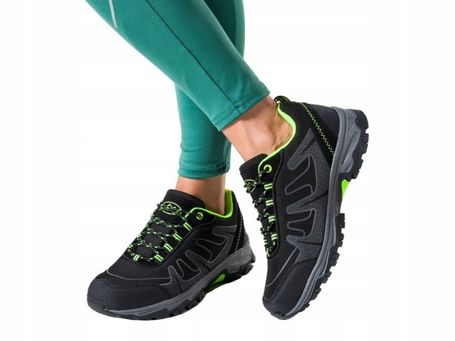 BUTY TREKKINGOWE DAMSKIE GÓRSKIE TURYSTYCZNE SPORTOWE SOFTSHELL LEKKIE r 41
