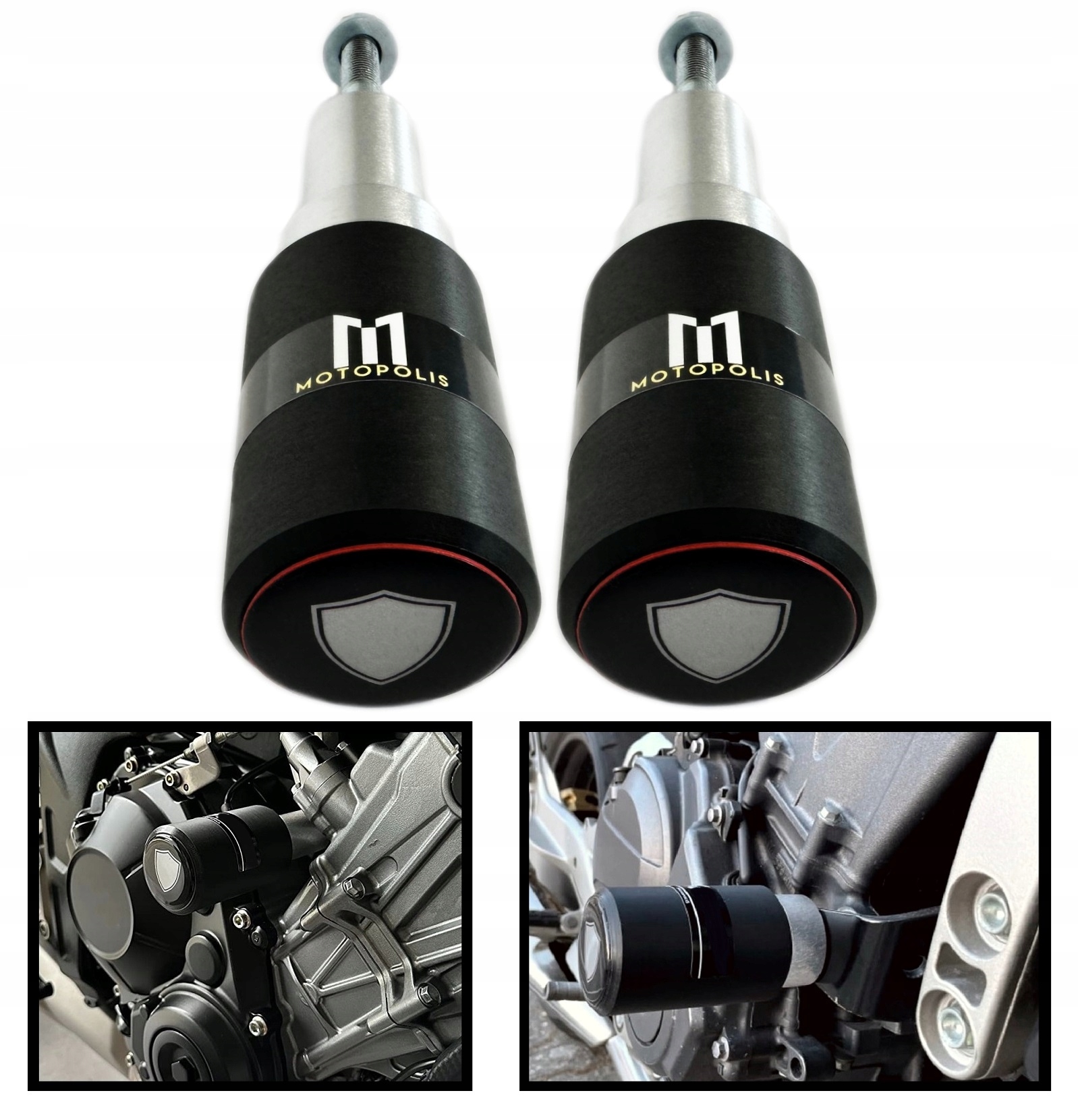 Crash Pads MotopoliS pre Triumph Speed Triple 1050 2005-2010 Crashpads