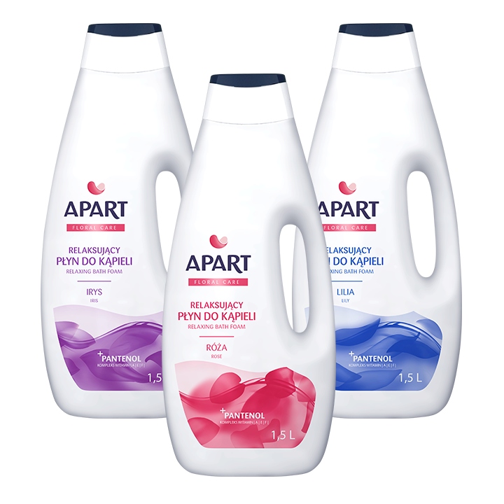 

Apart Płyn do kąpieli Kremowy Relaksujący 3x1500