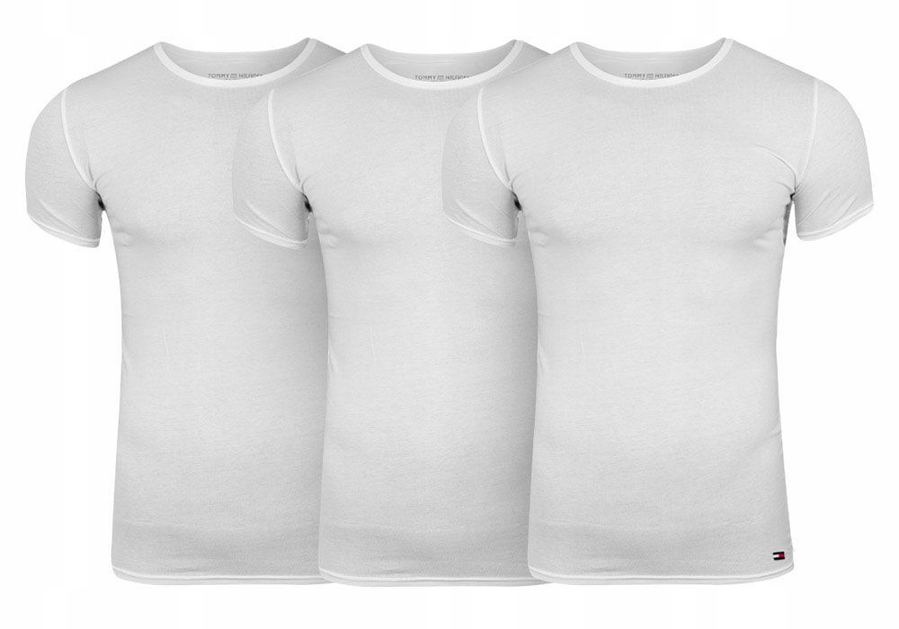 

Tommy Hilfiger 3 Pary Koszulka T-shirt White R: S