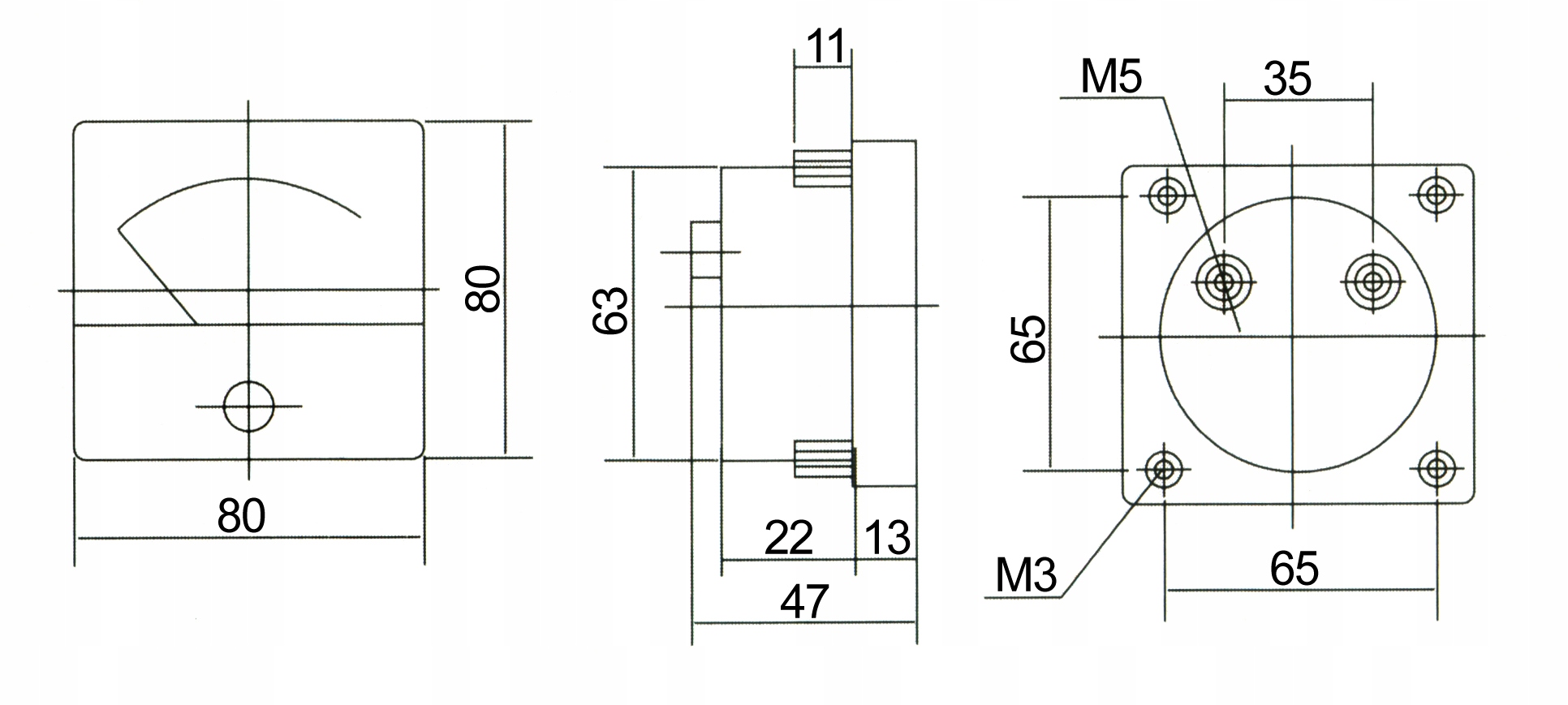 MIERNIK AMPEROMETR ANALOGOWY AMPEROMIERZ KWAD Marka Xtreme