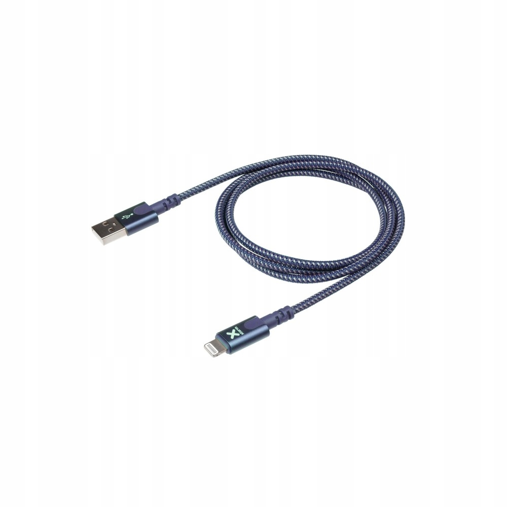 XTORM Kabel USB - Lightning MFI (1m) niebieski