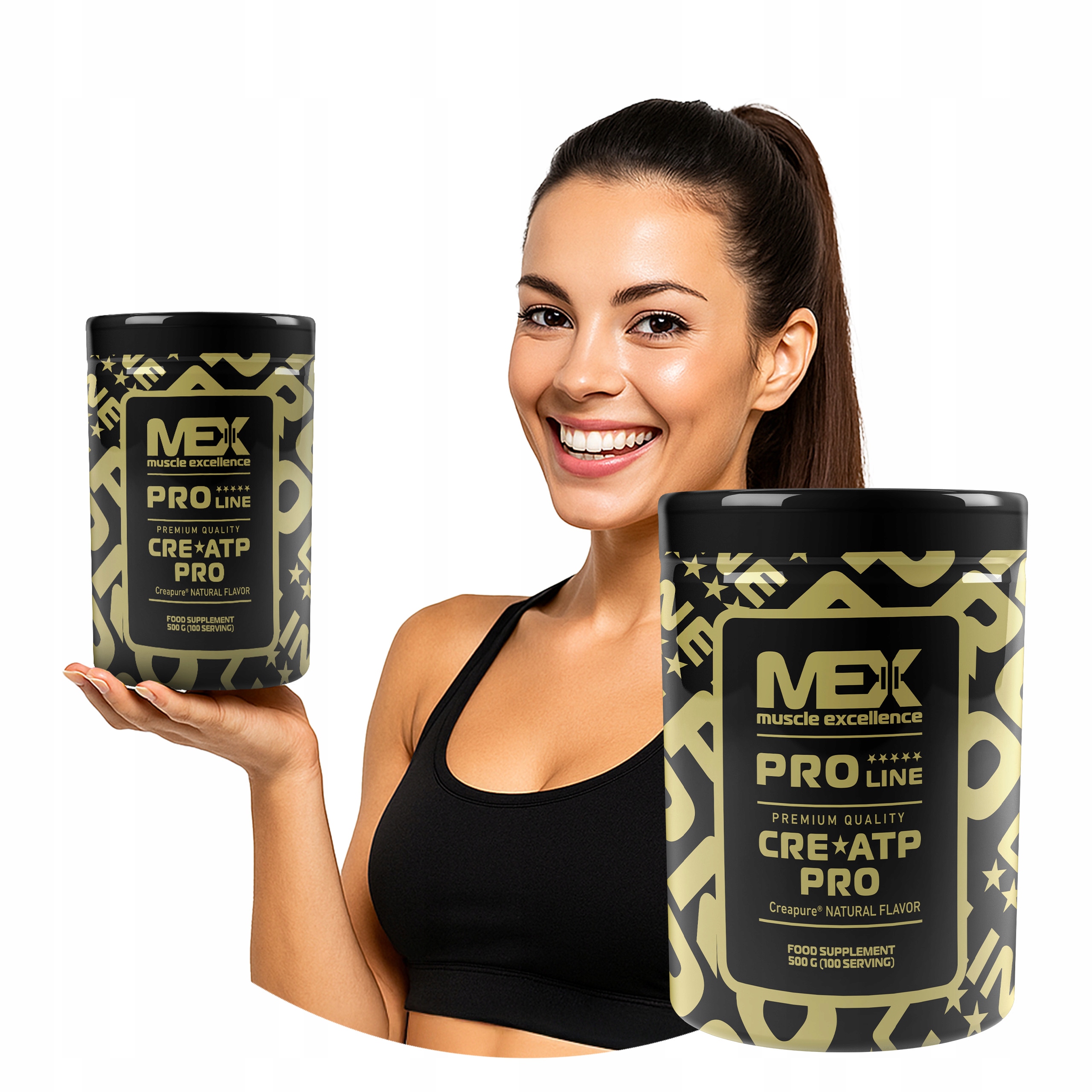 Mex Nutrition Cre-atp Pro Pure Creapure 500 g Kreatin monohydrát