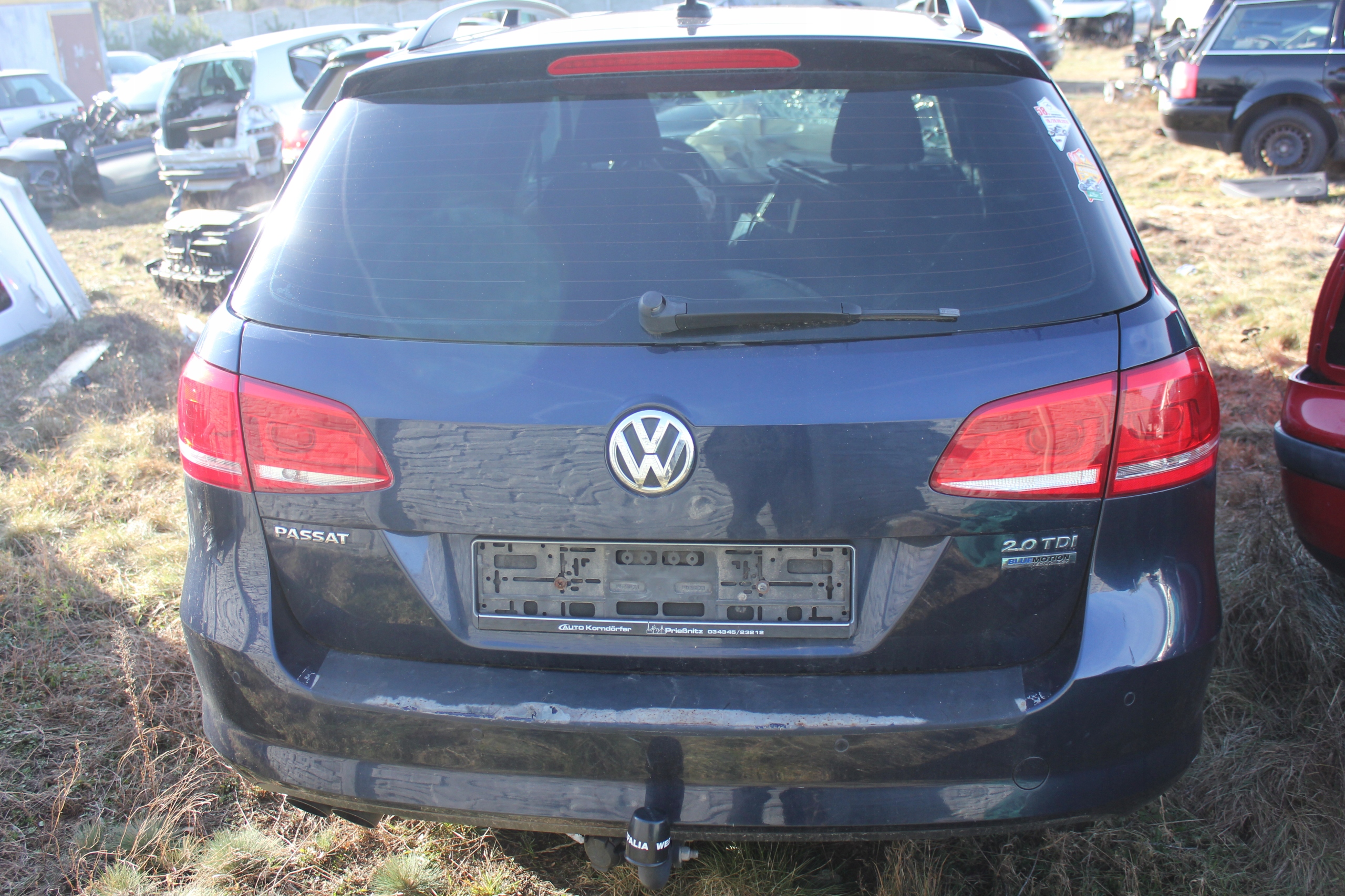 VW PASSAT B7 УНІВЕРСАЛ ЗАД ВАННА ПЕРЕДНЯ ПАНЕЛЬ ЗАДНІЙ