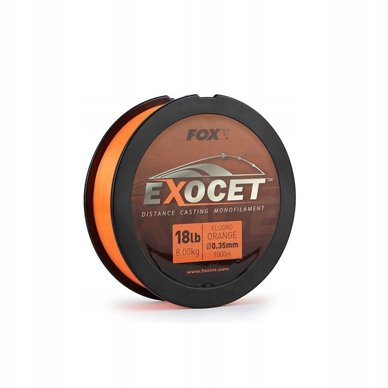 Żyłka Fox Exocet Fluoro Orange Mono 1000m 0,28mm CML177
