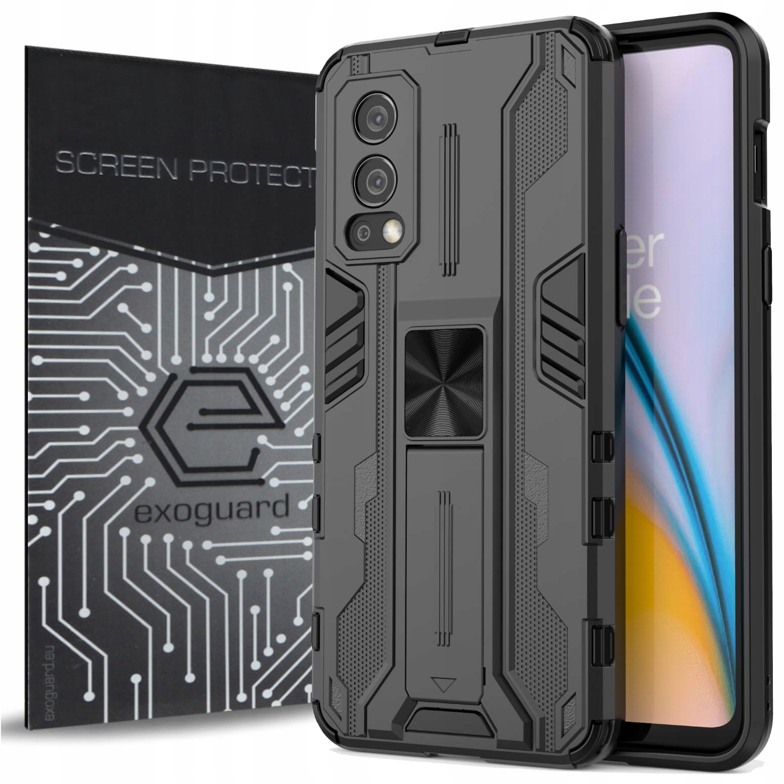 

Case Etui Pancerne+szkło do Oneplus Nord 2 5G