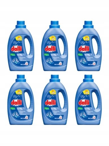 Levně Prací gely Dalli Sport Outdoor 1,1L 20 praní De x6